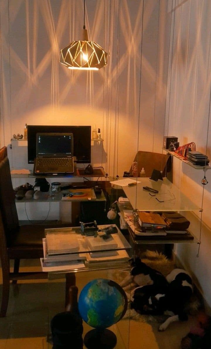 Workspace designed with spatial psychology principles