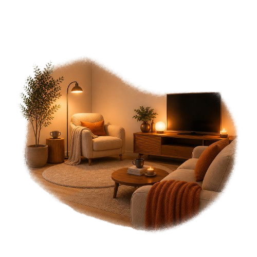 Moving in together background graphic